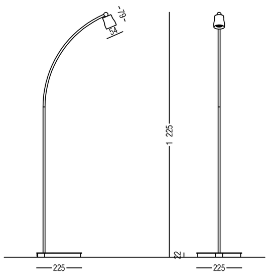 Richelle P Extended Floor Lamp