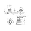 LightGraphix LD71M Downlight | All Square Lighting