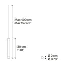 Lodes A-Tube Nano Small Pendant Light | All Square Lighting