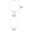 Lodes Flar Large Table Lamp | All Square Lighting
