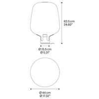 Lodes Flar Large Table Lamp | All Square Lighting