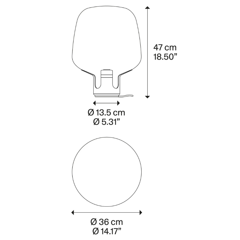 Flar Medium Table Lamp