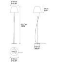 Lodes Hover Floor Lamp | All Square Lighting
