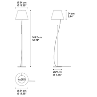 Lodes Hover Floor Lamp | All Square Lighting