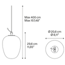 Lodes Oblò Medium Pendant Light | All Square Lighting