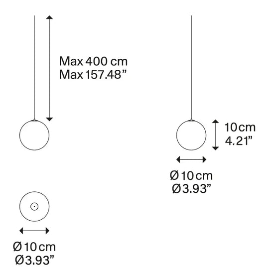 Random Solo 10 Pendant Light