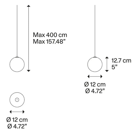 Random Solo 12 Pendant Light