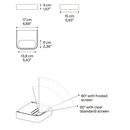 Lodes Shift Small Wall Light | All Square Lighting