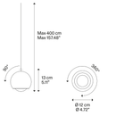 Lodes Spider Pendant Light | All Square Lighting