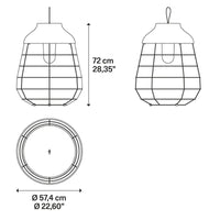 Stitch Large Outdoor Floor Lamp