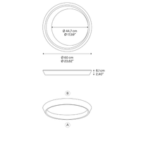 Tidal 60 Ceiling Light