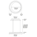 Lodes Tidal Adjustable Pendant Light | All Square Lighting