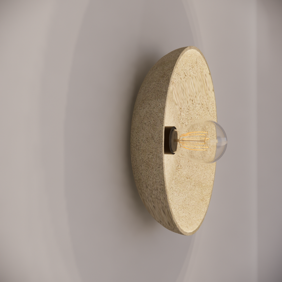 Ceramic Shell Large Wall Light