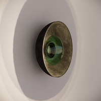 Noctilucia Shell Medium Wall Light