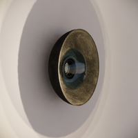 Noctilucia Shell Medium Wall Light