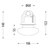 Noctilucia Small Wall Light