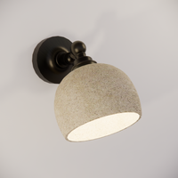 Pluo Ceramic Convex High Wall Light