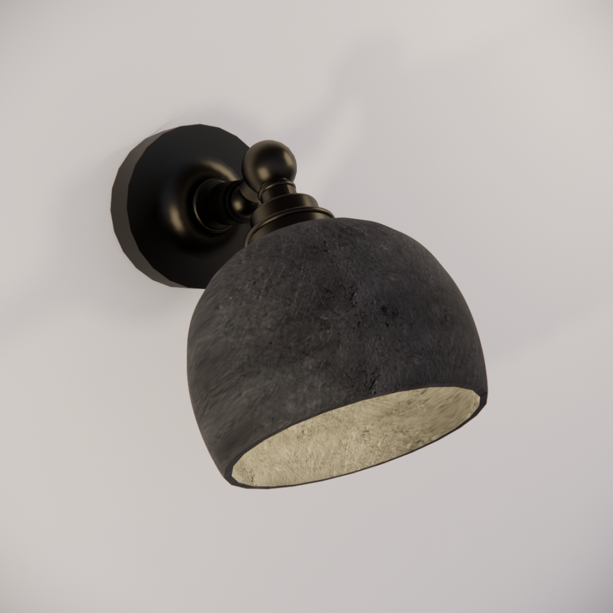 Pluo Ceramic Convex High Wall Light