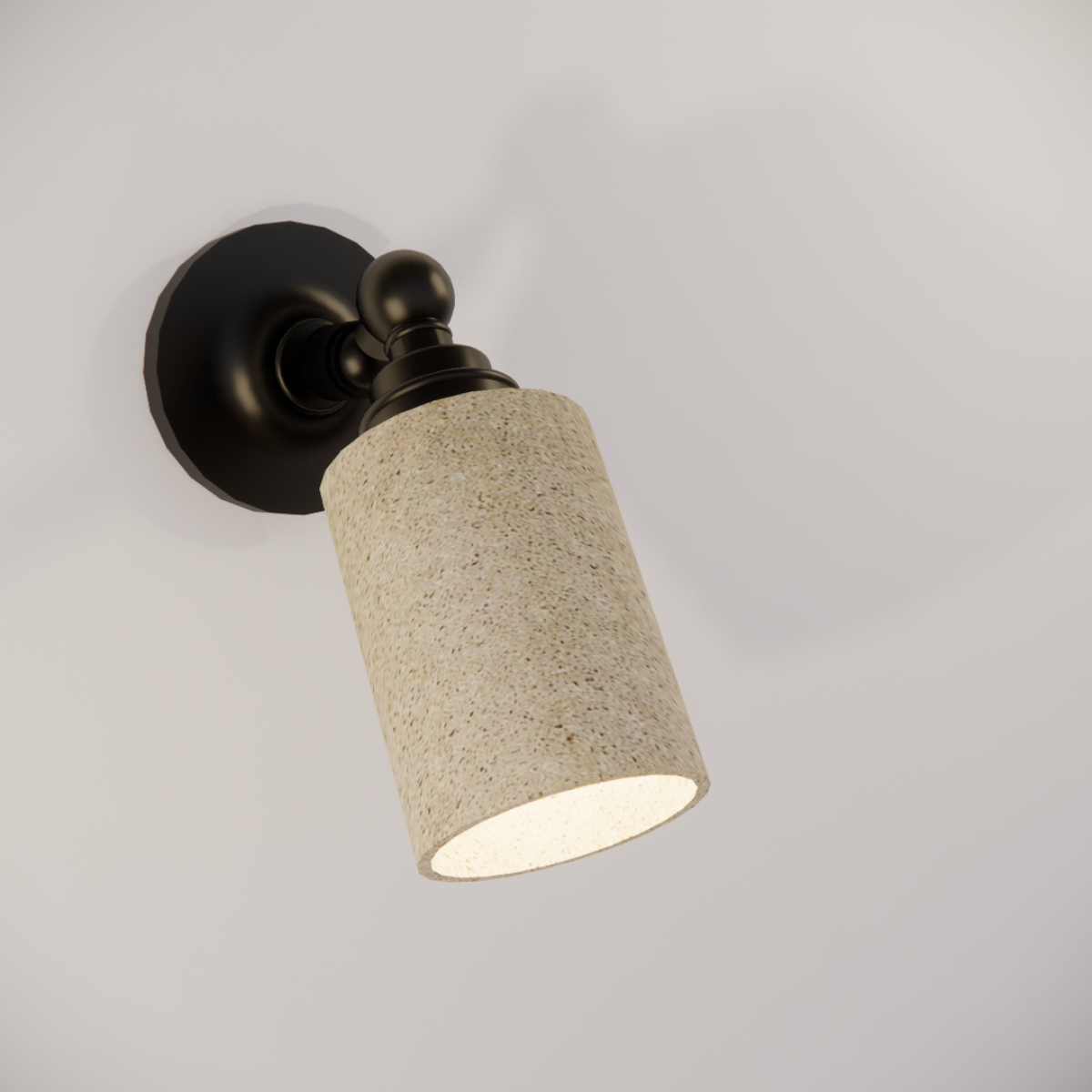 Pluo Ceramic Tube High Wall Light