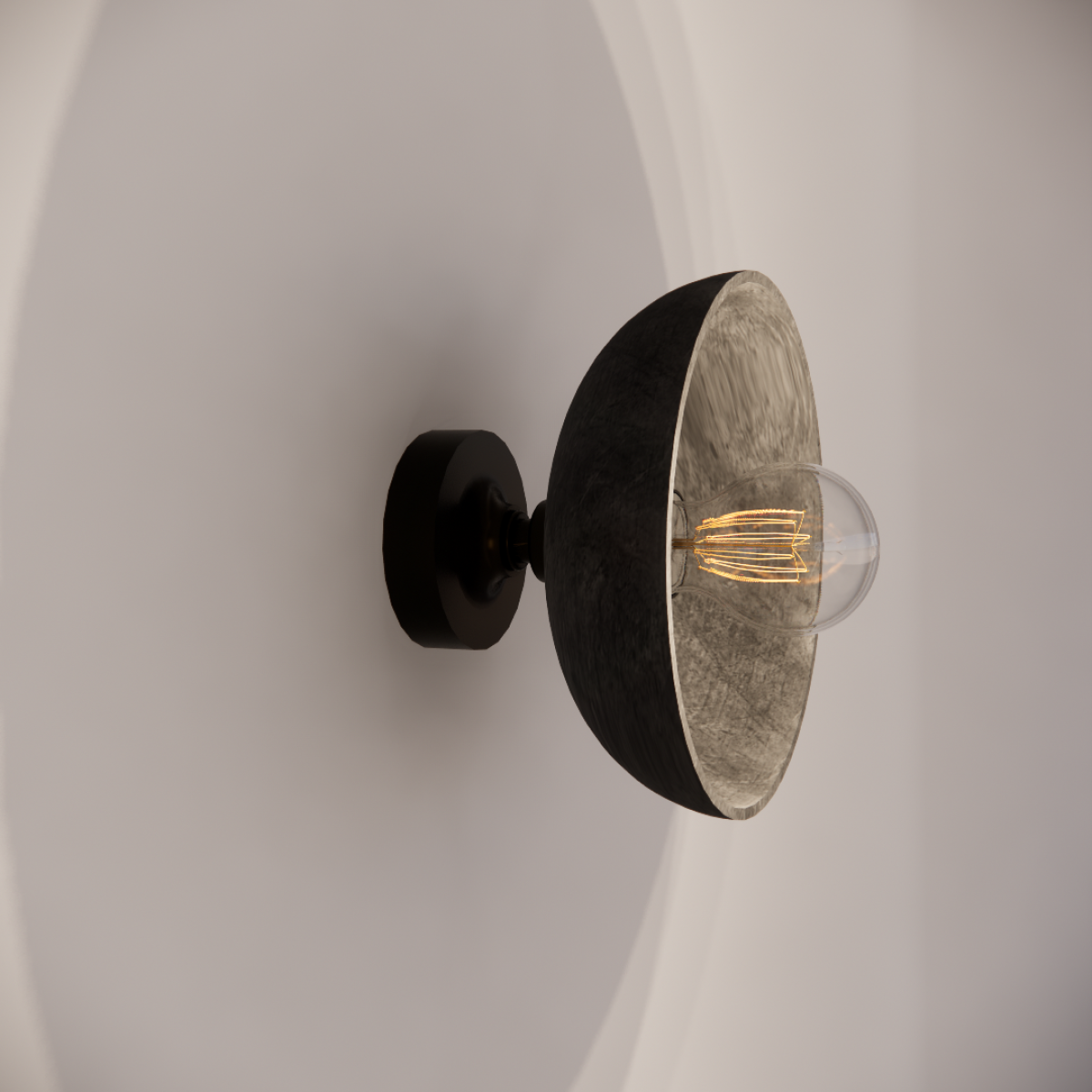 Pluo Shell Medium Wall Light