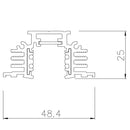 Low Voltage Trimless Track