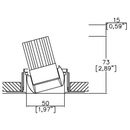 Oculus50 Accent Trimless Downlight