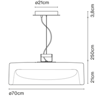 Marset Ringo 70 Pendant Light | All Square Lighting