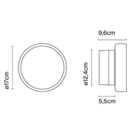 Marset Roc Plus Wall Light | All Square Lighting