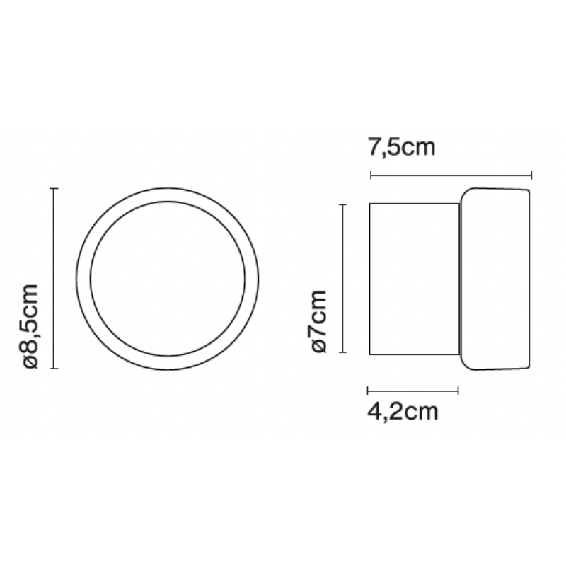 Roc Mini Wall Light