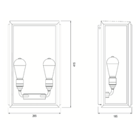 Essex N096 City Wall Light
