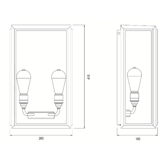 Essex N096 City Wall Light