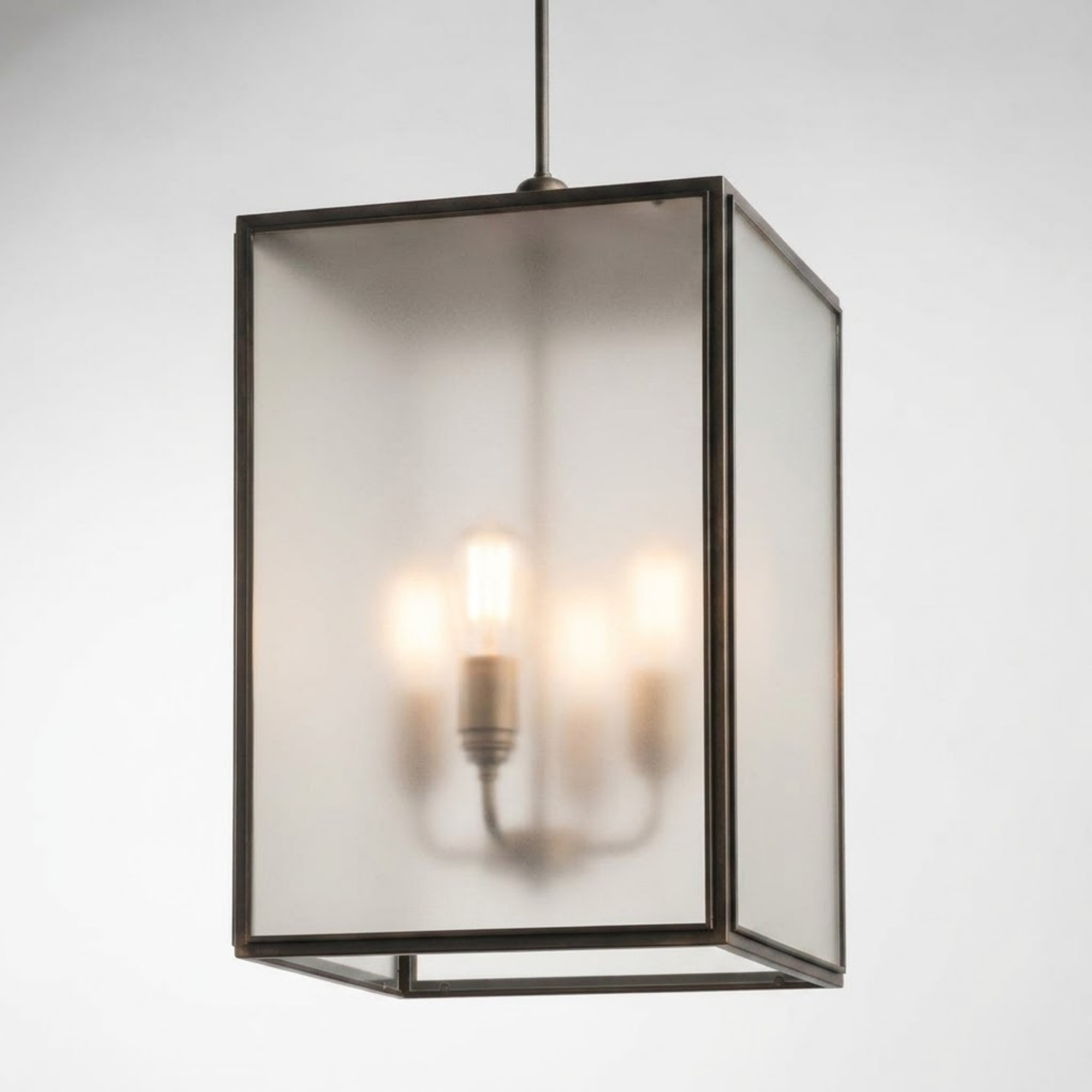 Ilford N102 Large Closed Top Pendant Light
