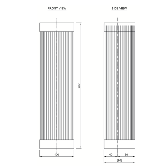 Mercer N119 Wall Light