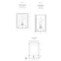 Pagode N093 Wall Light
