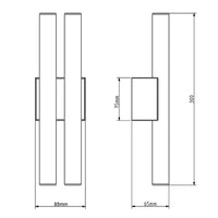 Phare N136 Double Wall Light
