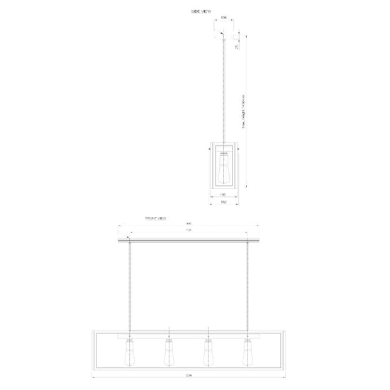 Portreath N131 Pendant Light