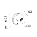 Leca Snooze 1.0 Wall Light