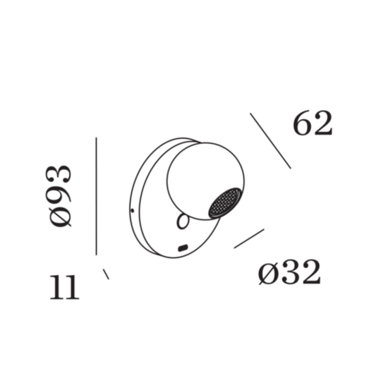 Leca Snooze 1.0 Wall Light