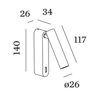 Match Snooze 1.0 Wall Light