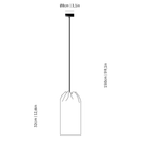 a-Emotional Light Agasallo AG104 EXT Pendant Light | All Square Lighting