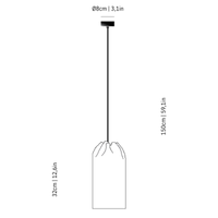 a-Emotional Light Agasallo AG104 EXT Pendant Light | All Square Lighting