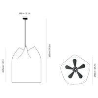 a-Emotional Light Agasallo AG404 EXT Pendant Light | All Square Lighting