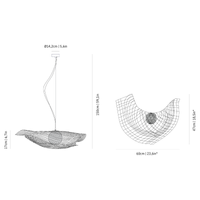 a-Emotional Light Mytilus Medium Pendant Light | All Square Lighting