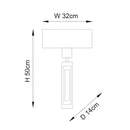 Sloane Flat Panel Wall Light