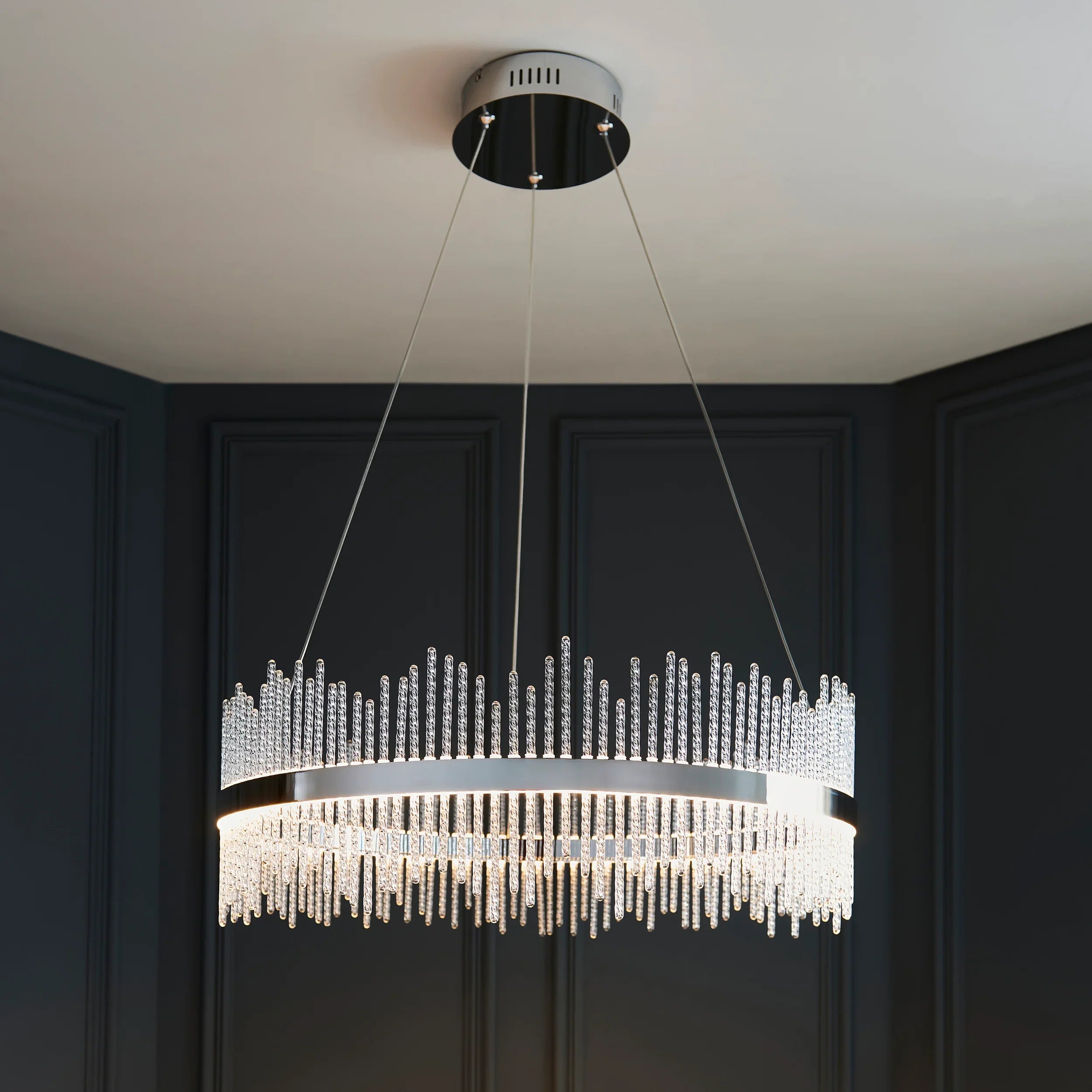 Cascade Round Pendant Light