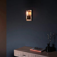 Helix Textured Wall Light