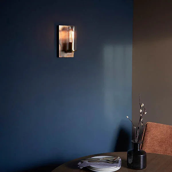 Helix Textured Wall Light