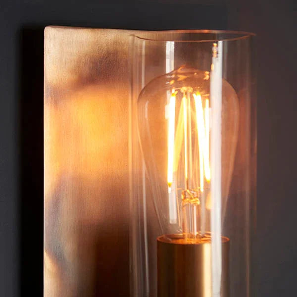 Helix Textured Wall Light