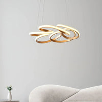 `Helix Radiance Spiral Pendant Light