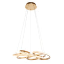 `Helix Radiance Spiral Pendant Light